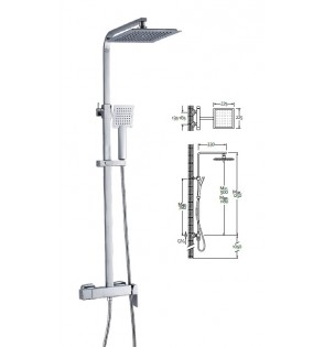 Conjunto Monomando Cuadrado NQ