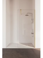 Rimini: Panel Fijo De Ducha Oro