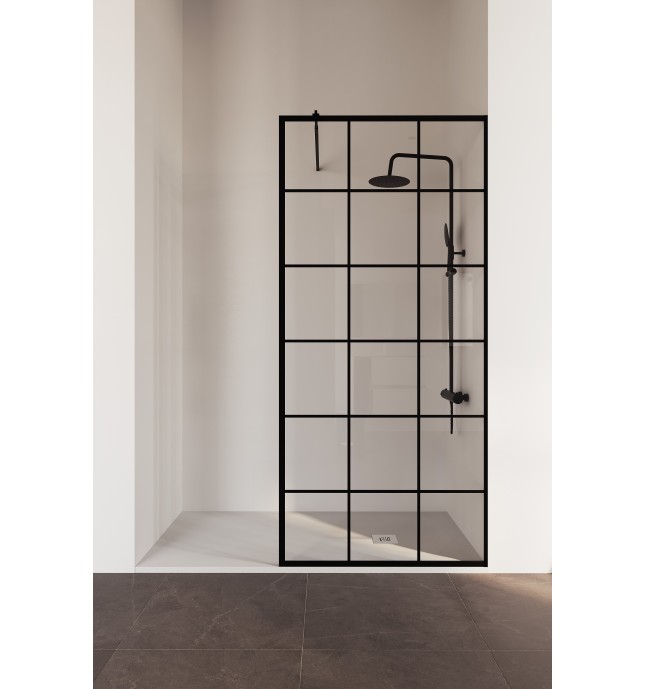 Rimini: Panel Fijo De Ducha Urban Grid