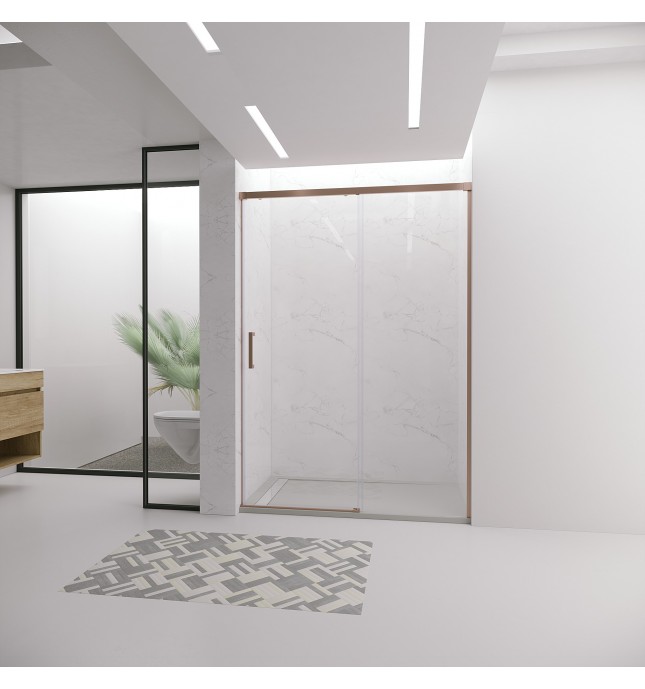 Treban: Mampara Ducha Frontal Fijo +...