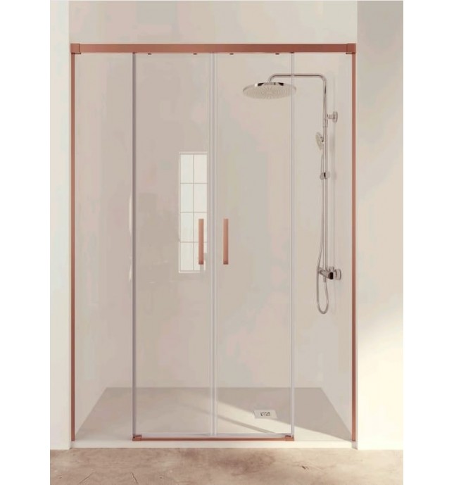 Treban: Mampara Ducha Frontal 2 Fijos...