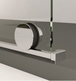 Bron: Frontal Ducha Fijo + Corredera Transparente 95-180 cm 2