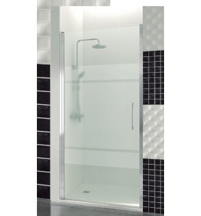 Open Combi B: Mampara Ducha Abatible Con Cierre Perfil Imán